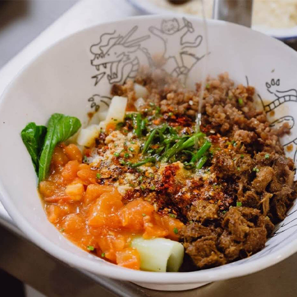 Tallarines BiangBiang con cerdo