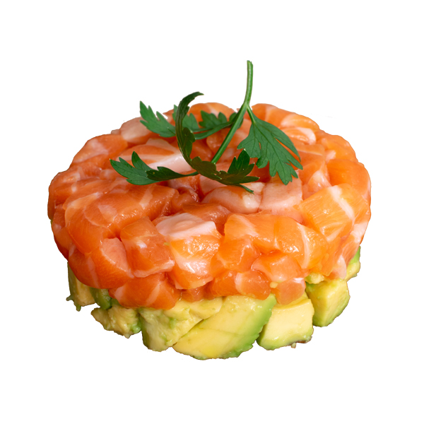 Tarta de Salmon con Aguacate